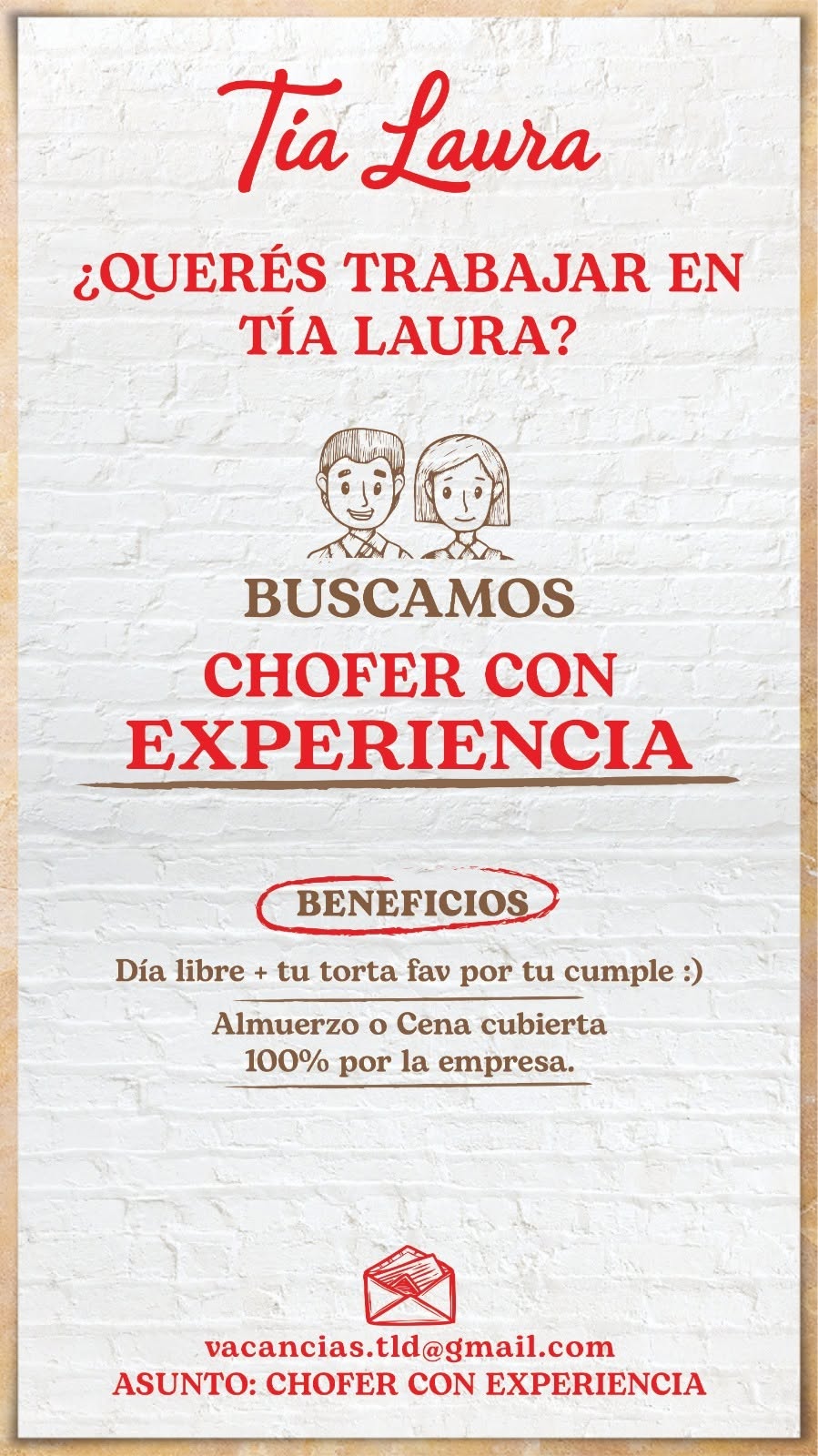 Oferta laboral: Chofer