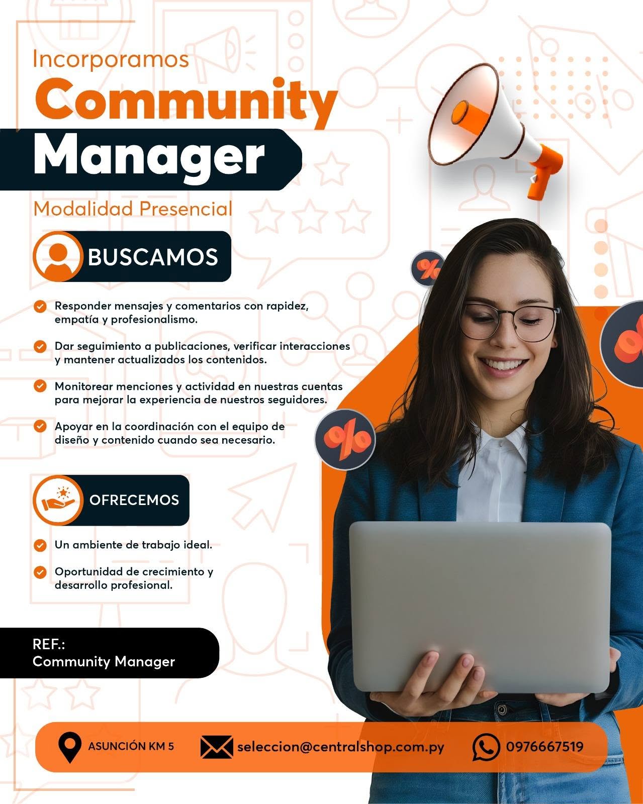 Oferta laboral: Community Manager