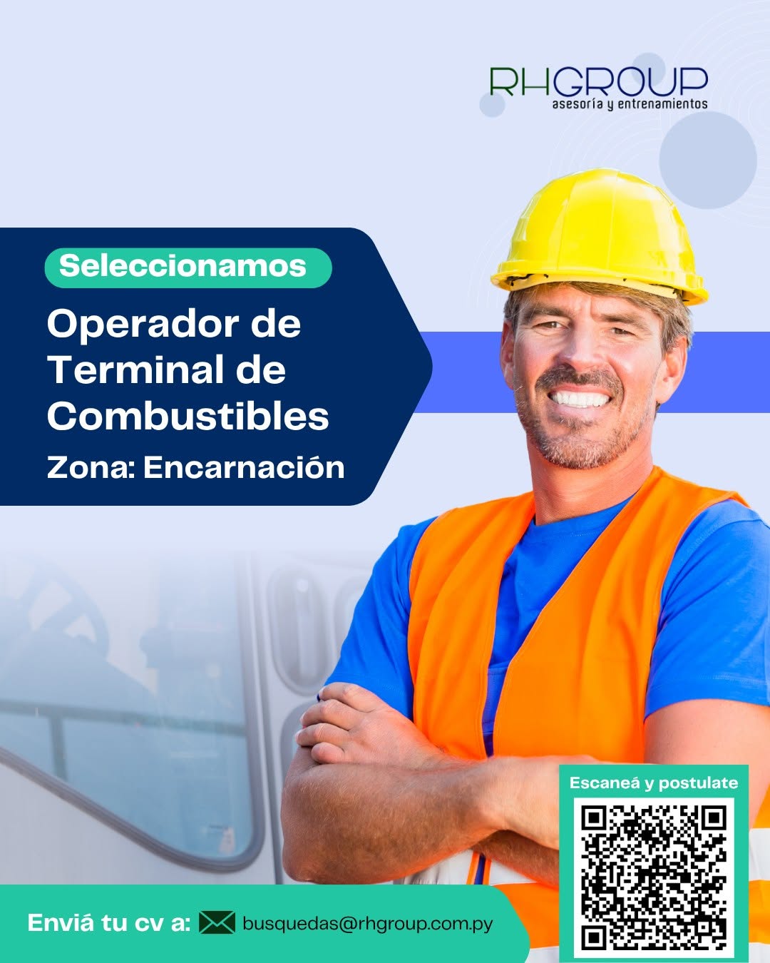 Oferta laboral: Operador De Terminal De Combustibles — Rh Group