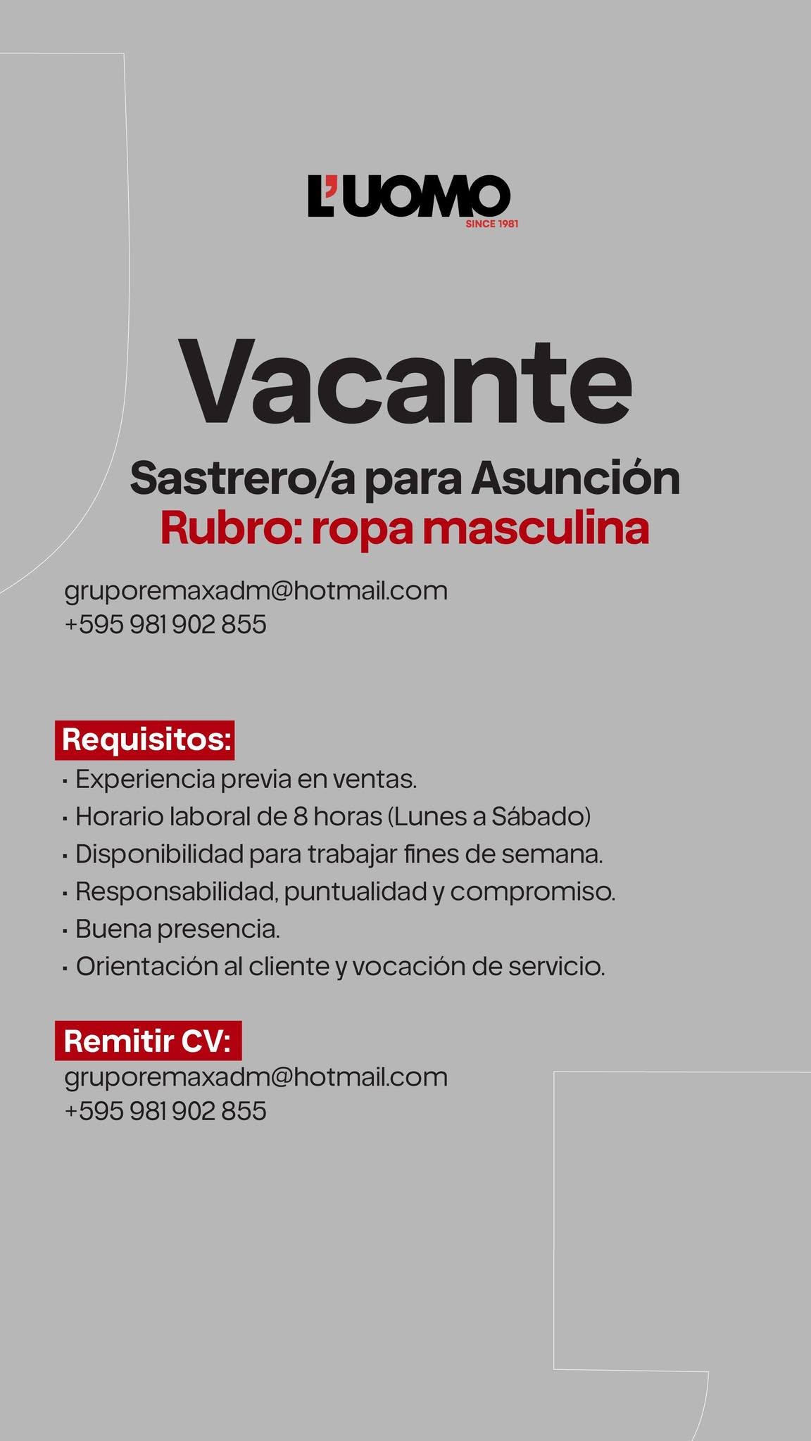 Oferta laboral: 772956272 3585951311581267 4087156237197005060 N