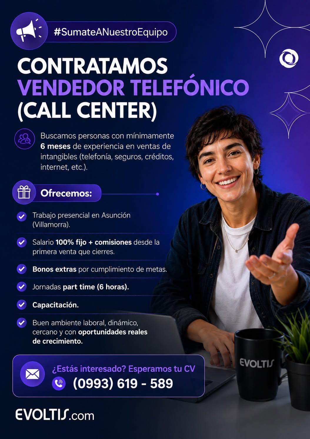 Oferta laboral: Televentas