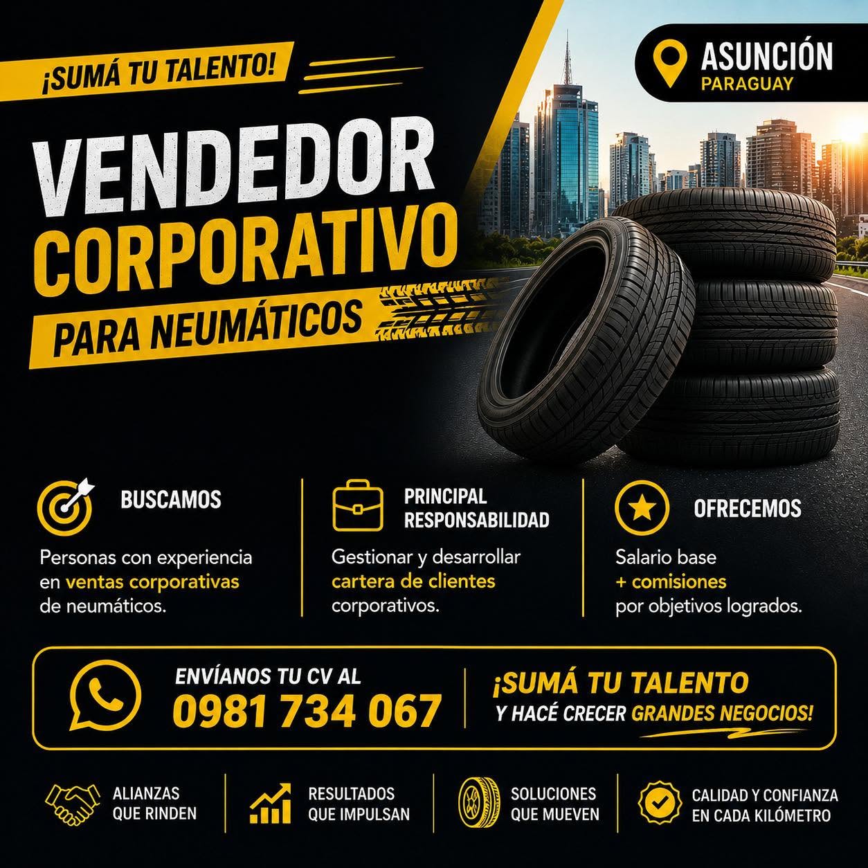 Oferta laboral: Vendedor Corporativo
