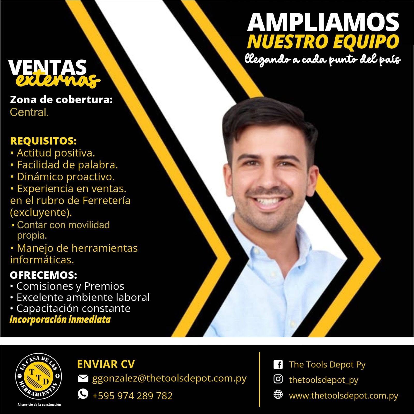 Oferta laboral: Ventas Externas — The Tools Depot